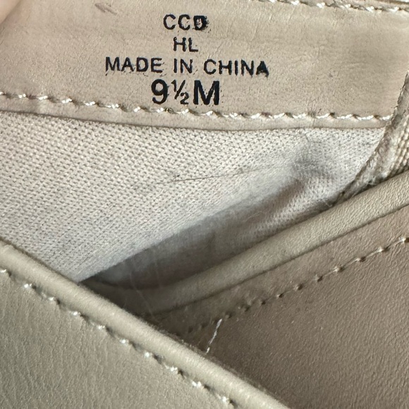 Charles David Andes Leather Wedge Espadrille Sandals Size 
9 1/2. - Picture 5 of 5